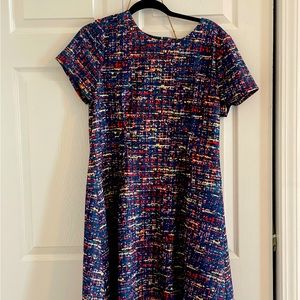 Anthropologie Multi-Color Drop-waist Dress.